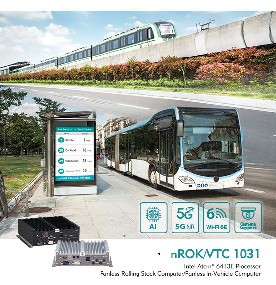 VTC 1031 and nROK 1031 Compact PCs Pave Way for Vehicle and Railway Applications